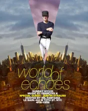 Flyer for World of Echoes 08-23-2026